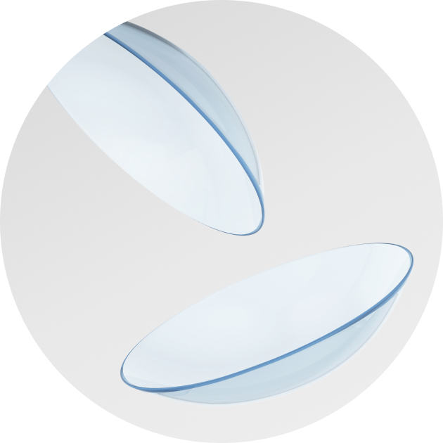 contact lenses box