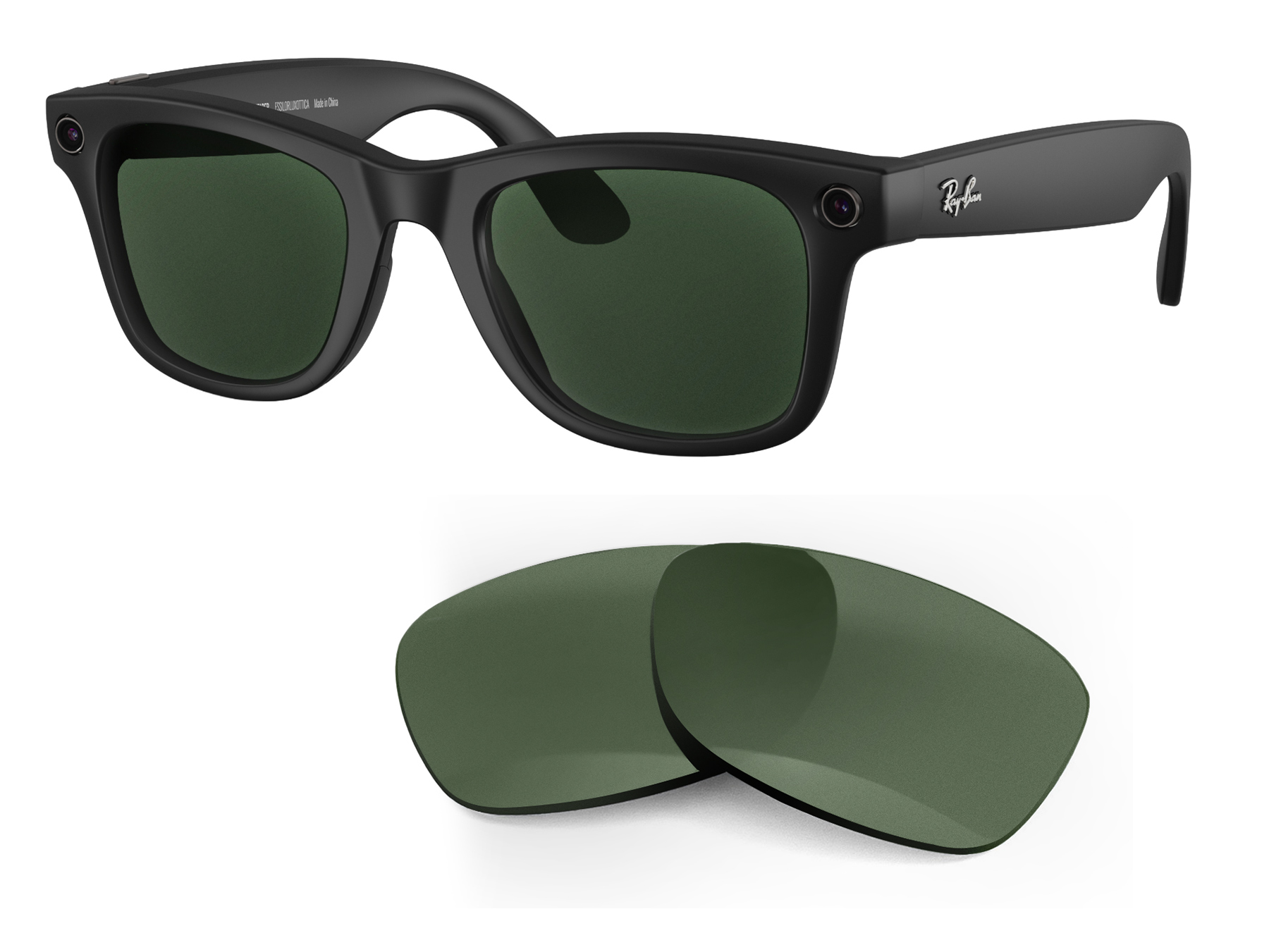 Ray-Ban Meta Wayfarer 53mm Replacement Lenses