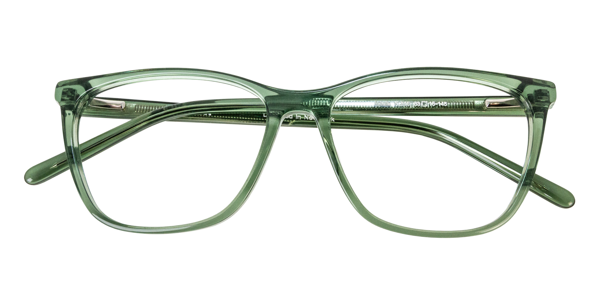 Amelia - Green - Glasses