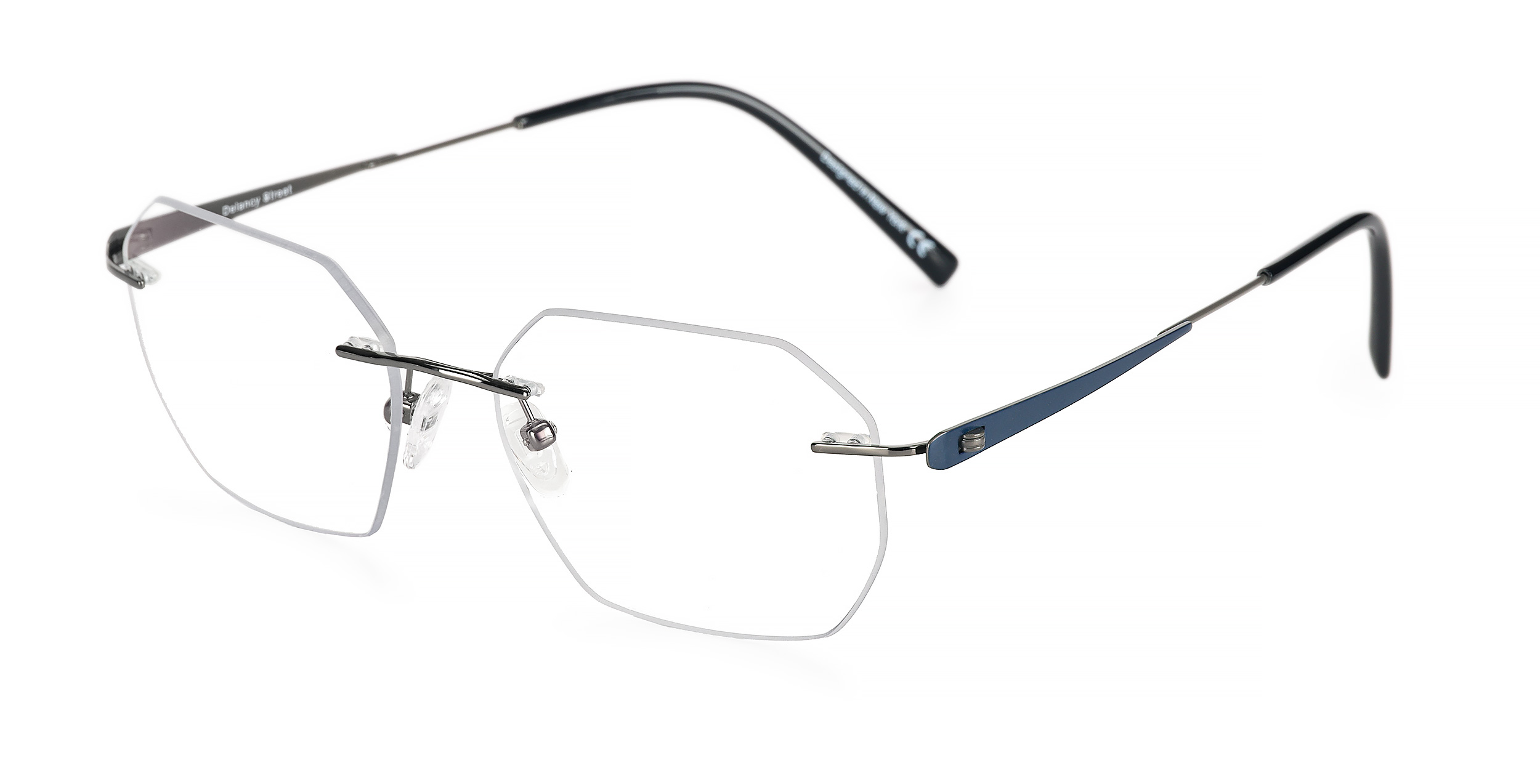 Baruch - Geometric - Blue