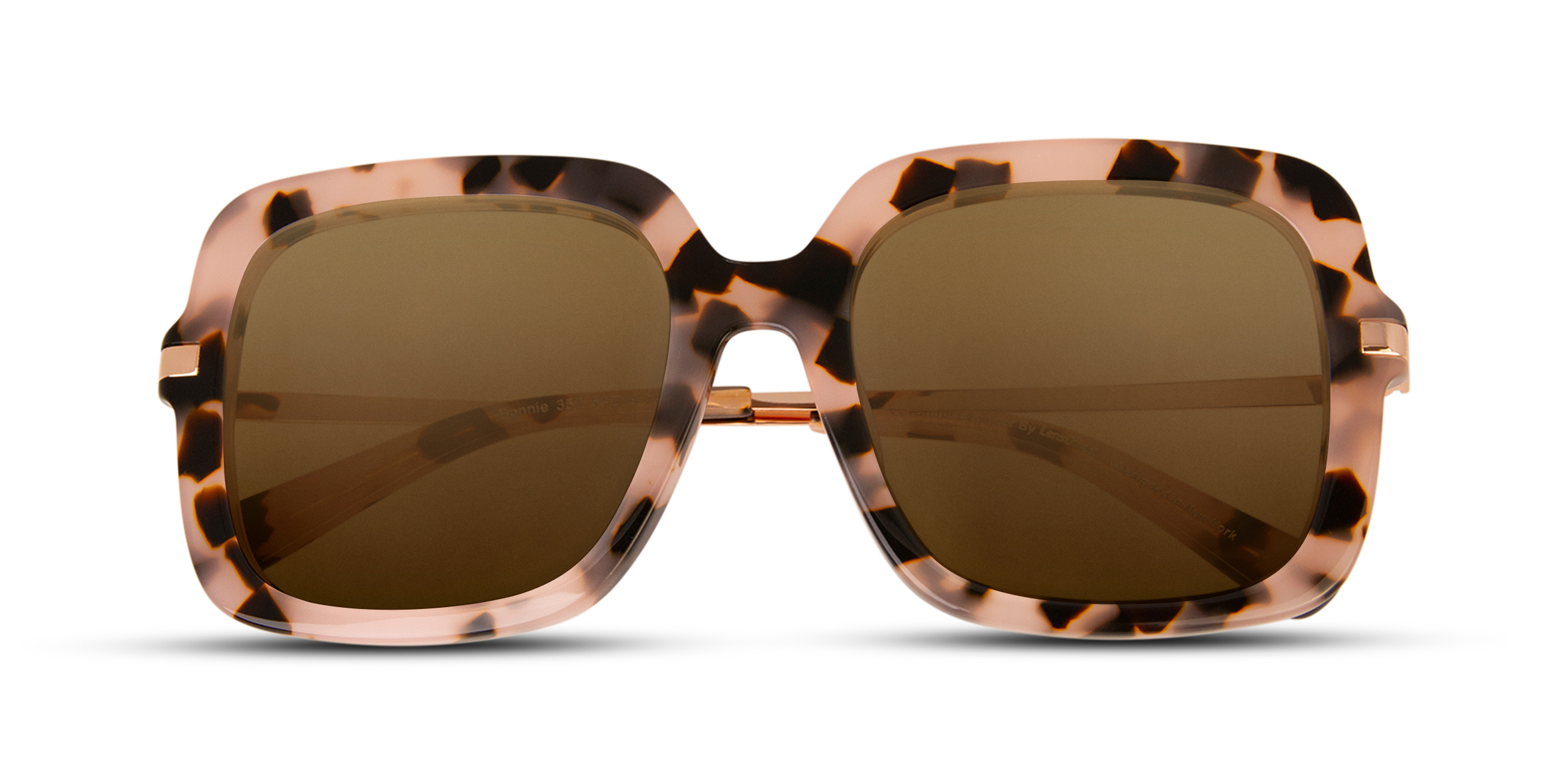 Bonnie - Pink Tortoise - Sunglasses