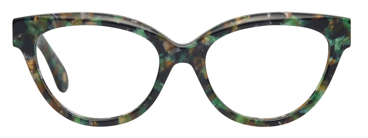 Nina Ricci SNR268 - 092I Glossy Green Havana | Sunglasses Woman - 8