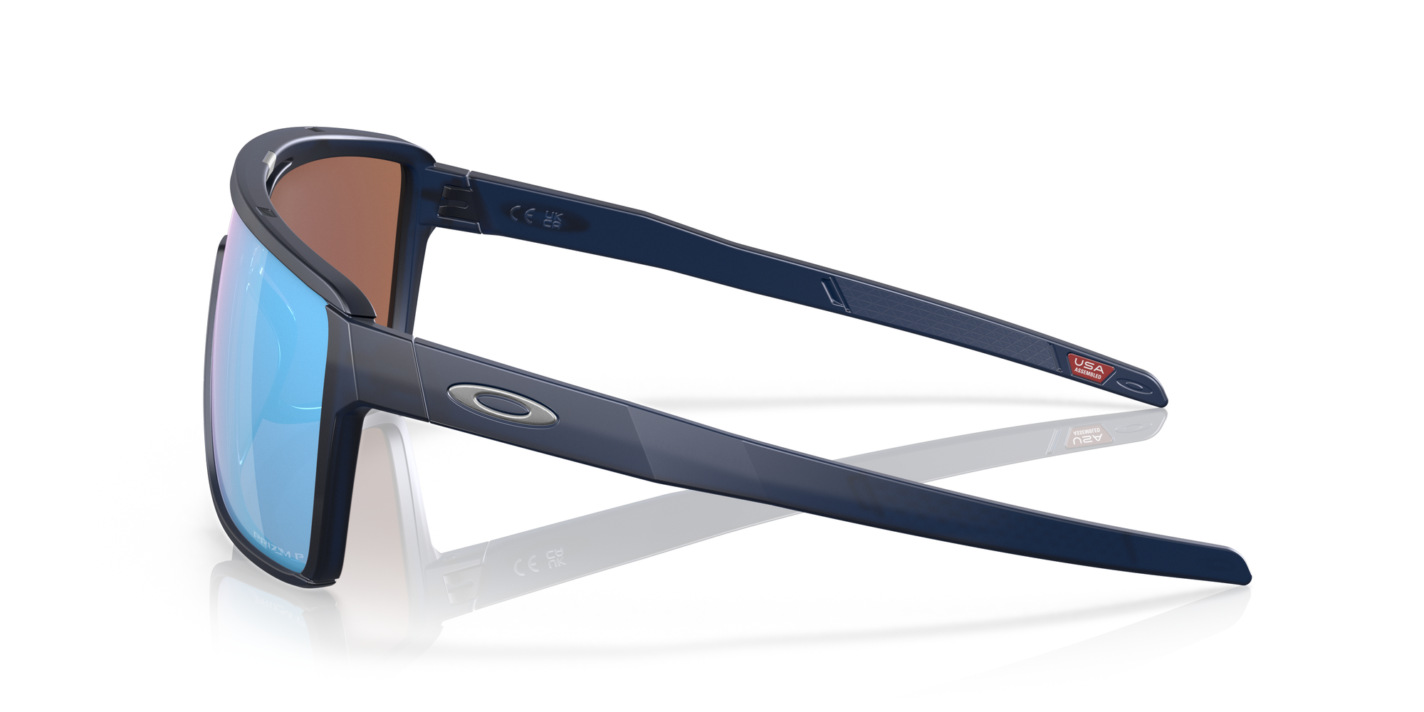 Castel OO9147 63mm - Matte Trans Blue