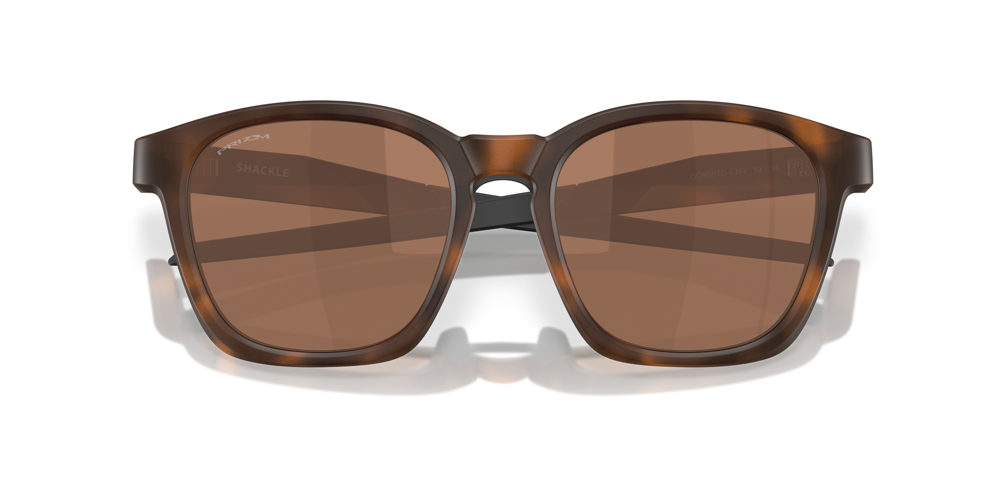 Shackle OO9507D 52mm - Matte Brown Tortoise