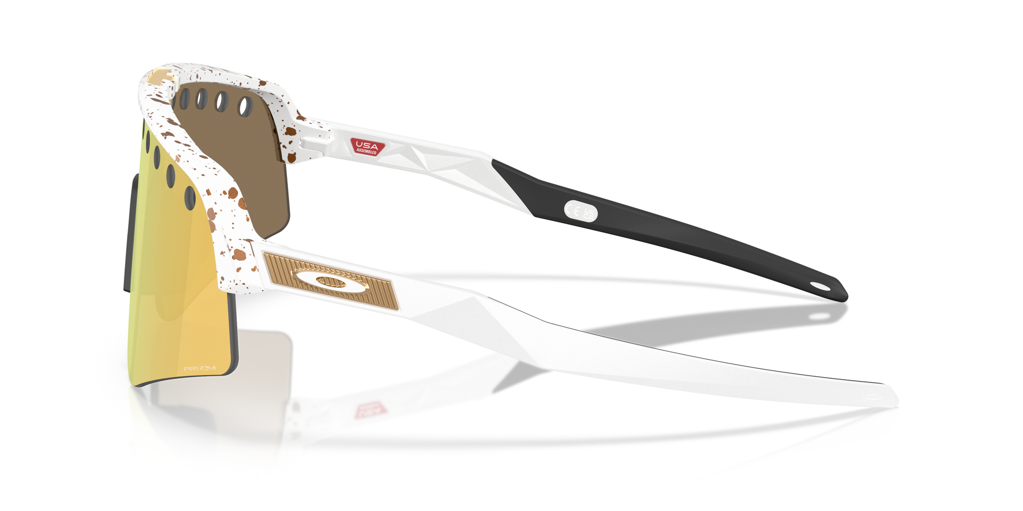 Mathieu Van Der Poel Signature Series Sutro Lite Sweep OO9465 0mm - Mvdp Red/gold Splatter