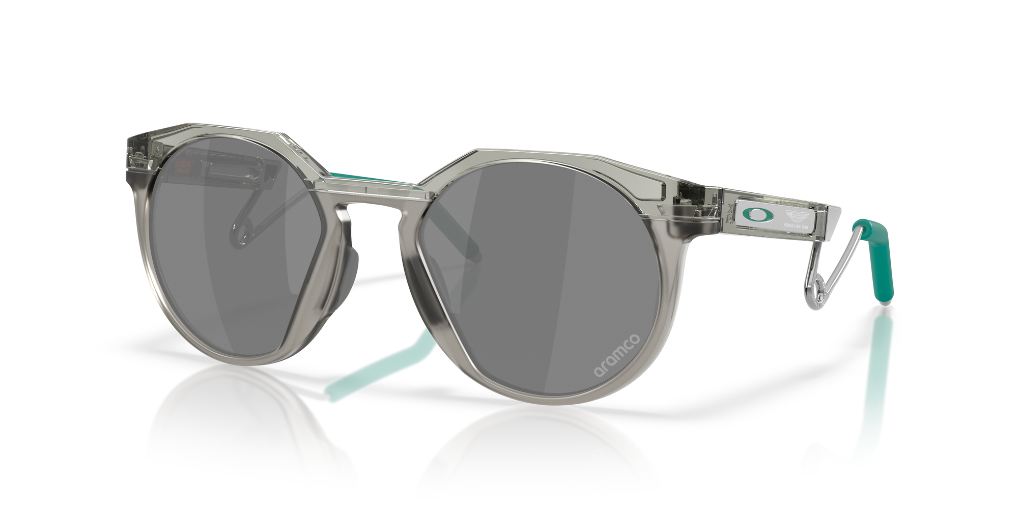 Oakley X Aston Martin Aramco F1® Team HSTN Metal OO9279 52mm - Grey Ink