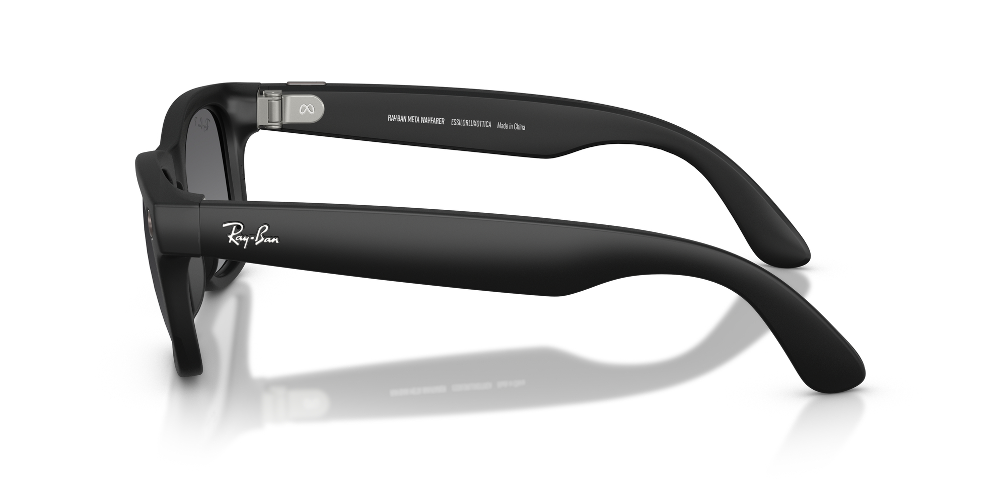 Ray-Ban  Wayfarer Gen2 マットブラック Ray-Ban Meta Wayfarer (Gen 2) RW4012 50mm - Matte Black
