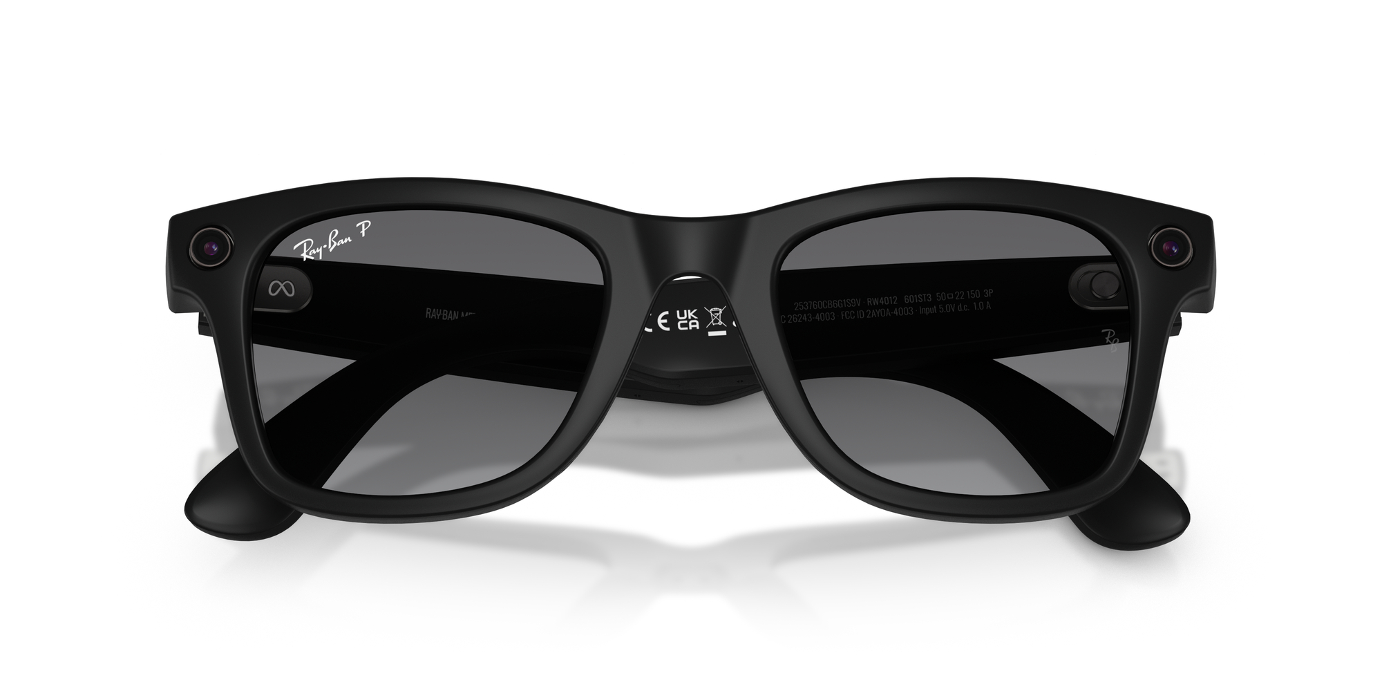 Ray-Ban Meta Wayfarer (Gen 2) RW4012 50mm - Matte Black