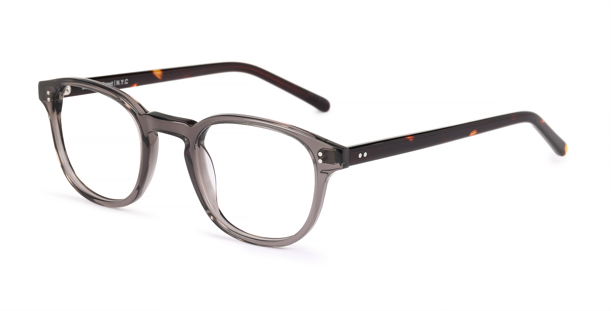 Crosby - Crystal Grey / Tortoise Fusion