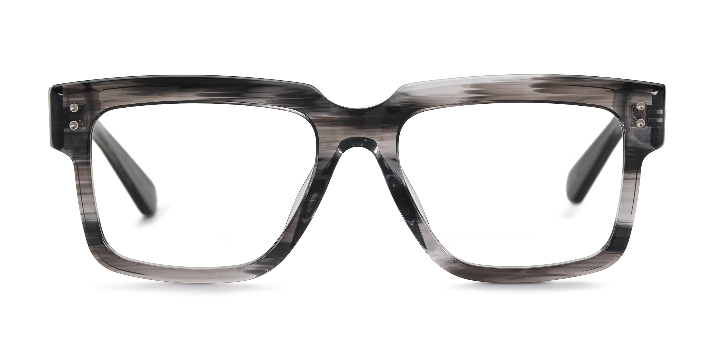 Leighton - Striped Crystal Grey