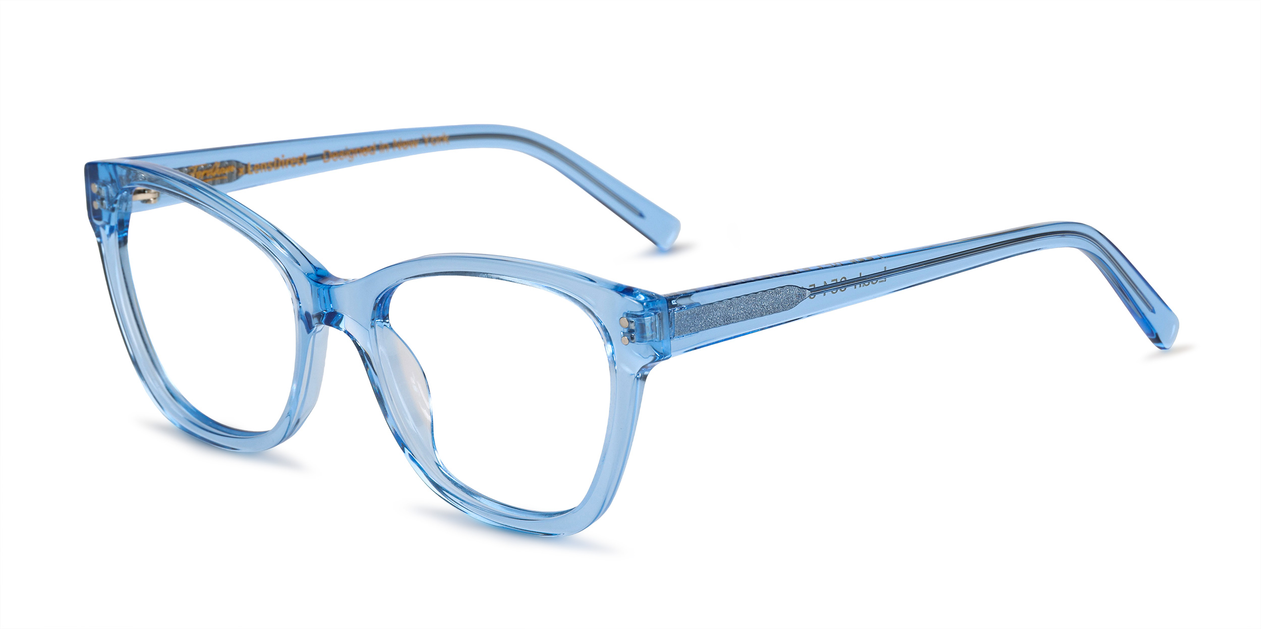 Leah - Light Crystal Blue