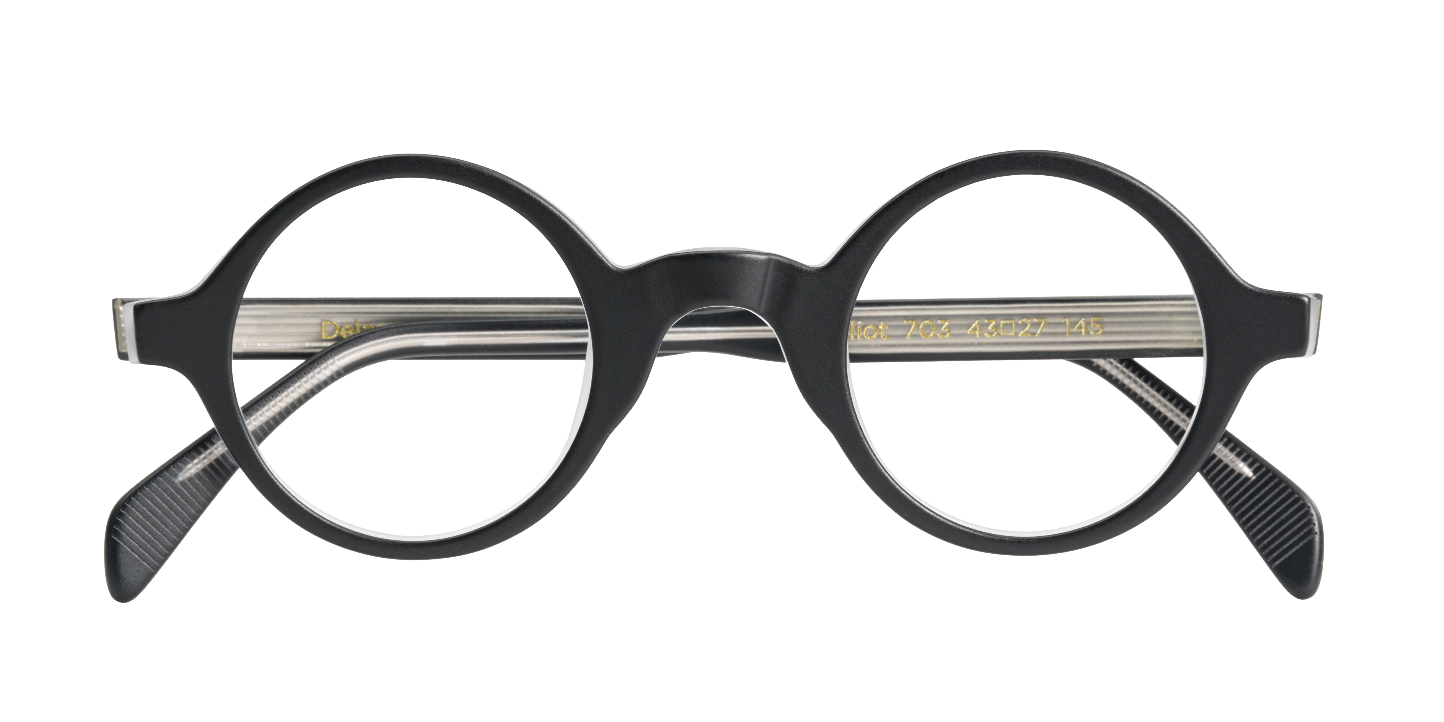 Elliot - Matte Black Crystal