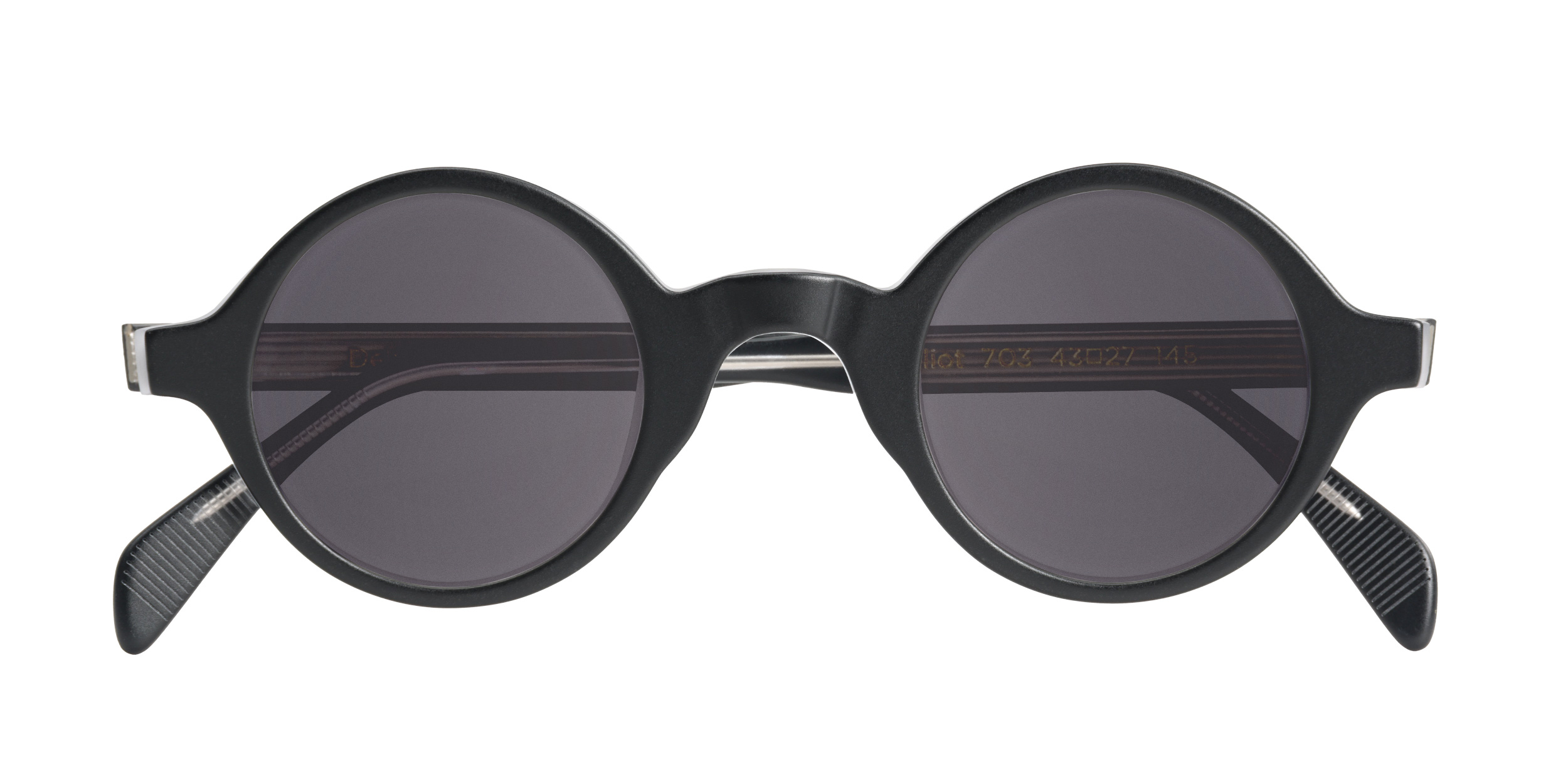 Elliot - Matte Black Crystal