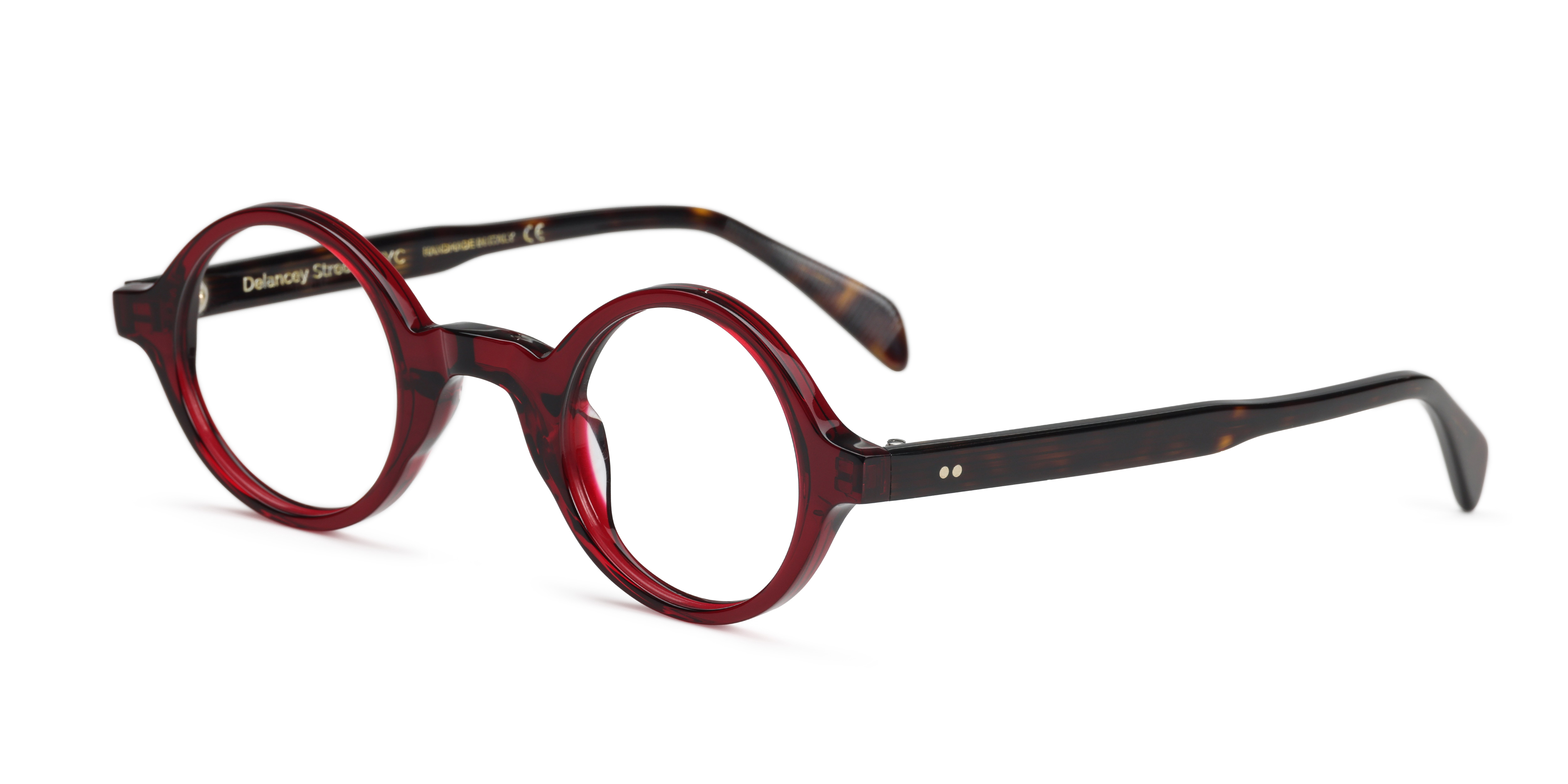 Elliot - Burgundy Tortoise Fusion