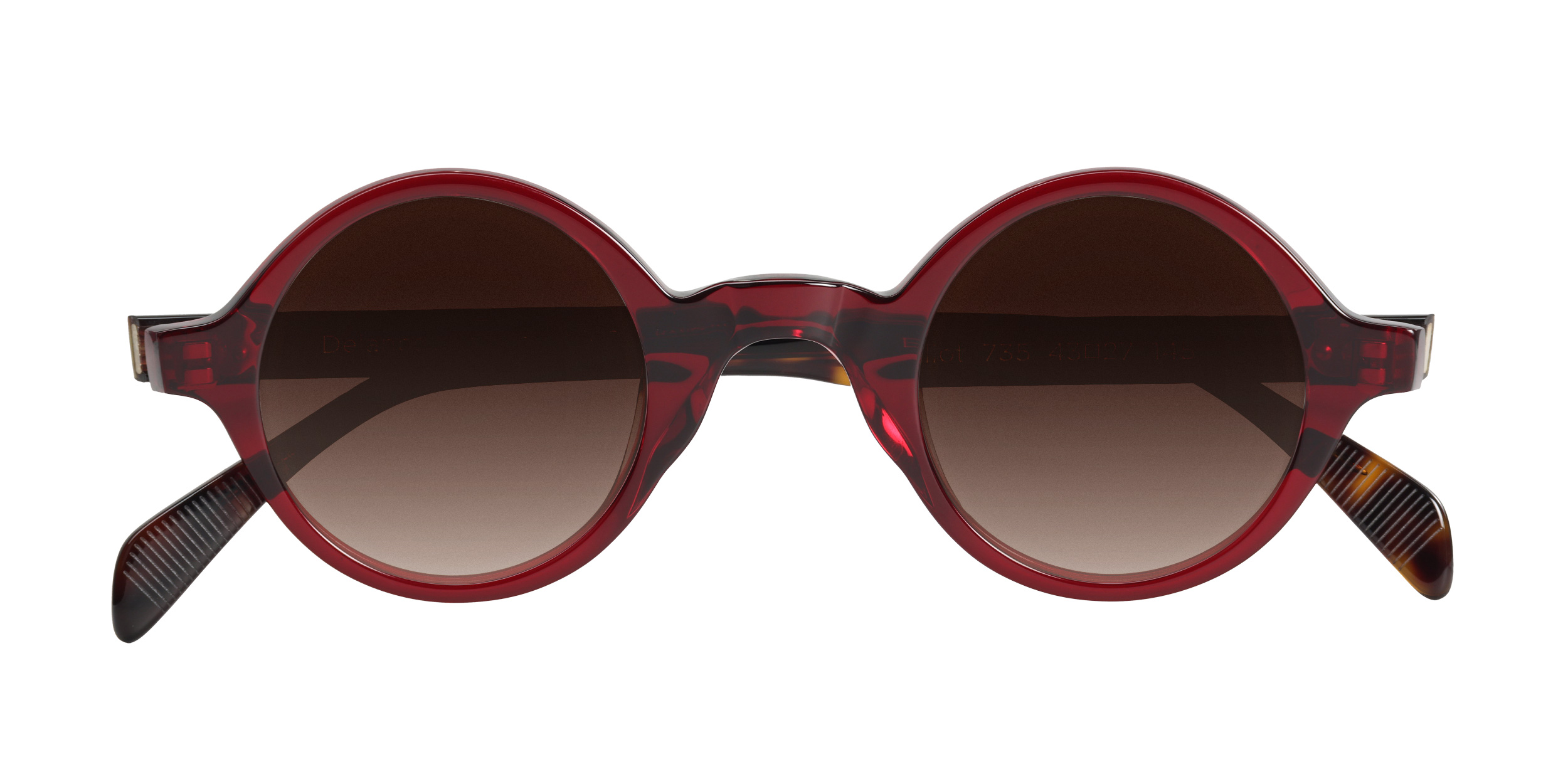 Elliot - Burgundy Tortoise Fusion