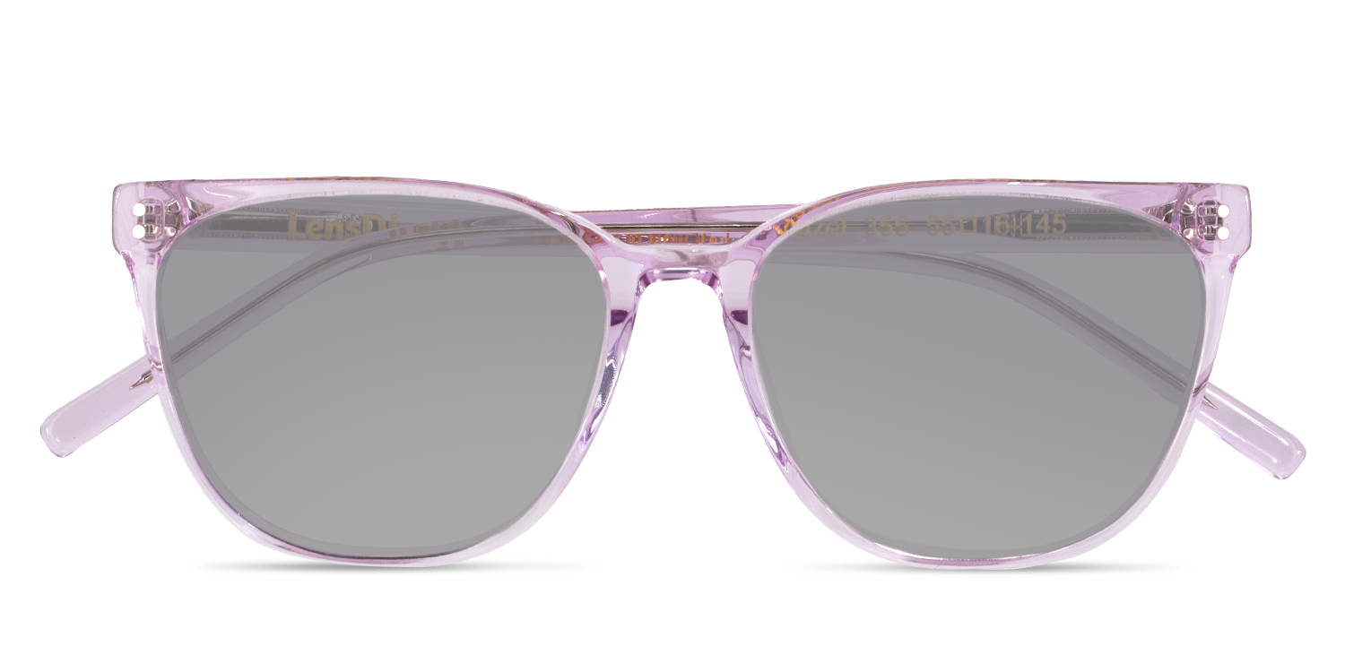 Hazel - Crystal Pink Sunglasses