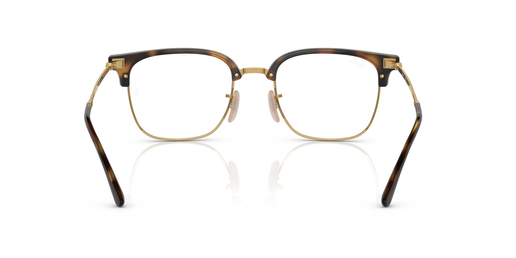 New Clubmaster Optics RX7216 51mm - Havana On Arista