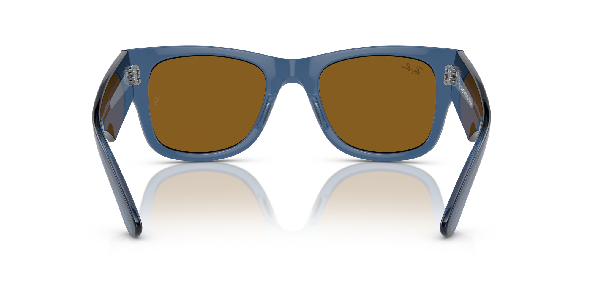 Mega Wayfarer RB0840S 51mm - Transparent Blu