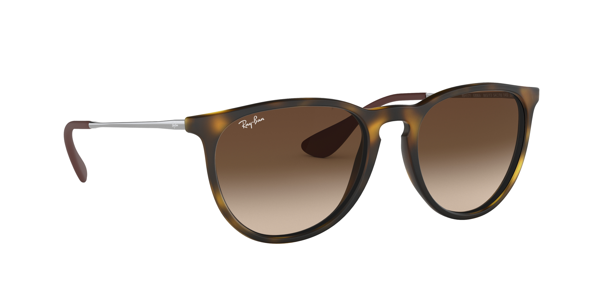 Erika RB4171 54mm - Rubber Havana