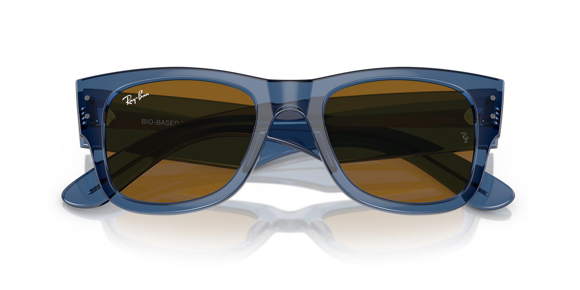 Mega Wayfarer RB0840S 51mm - Transparent Blu