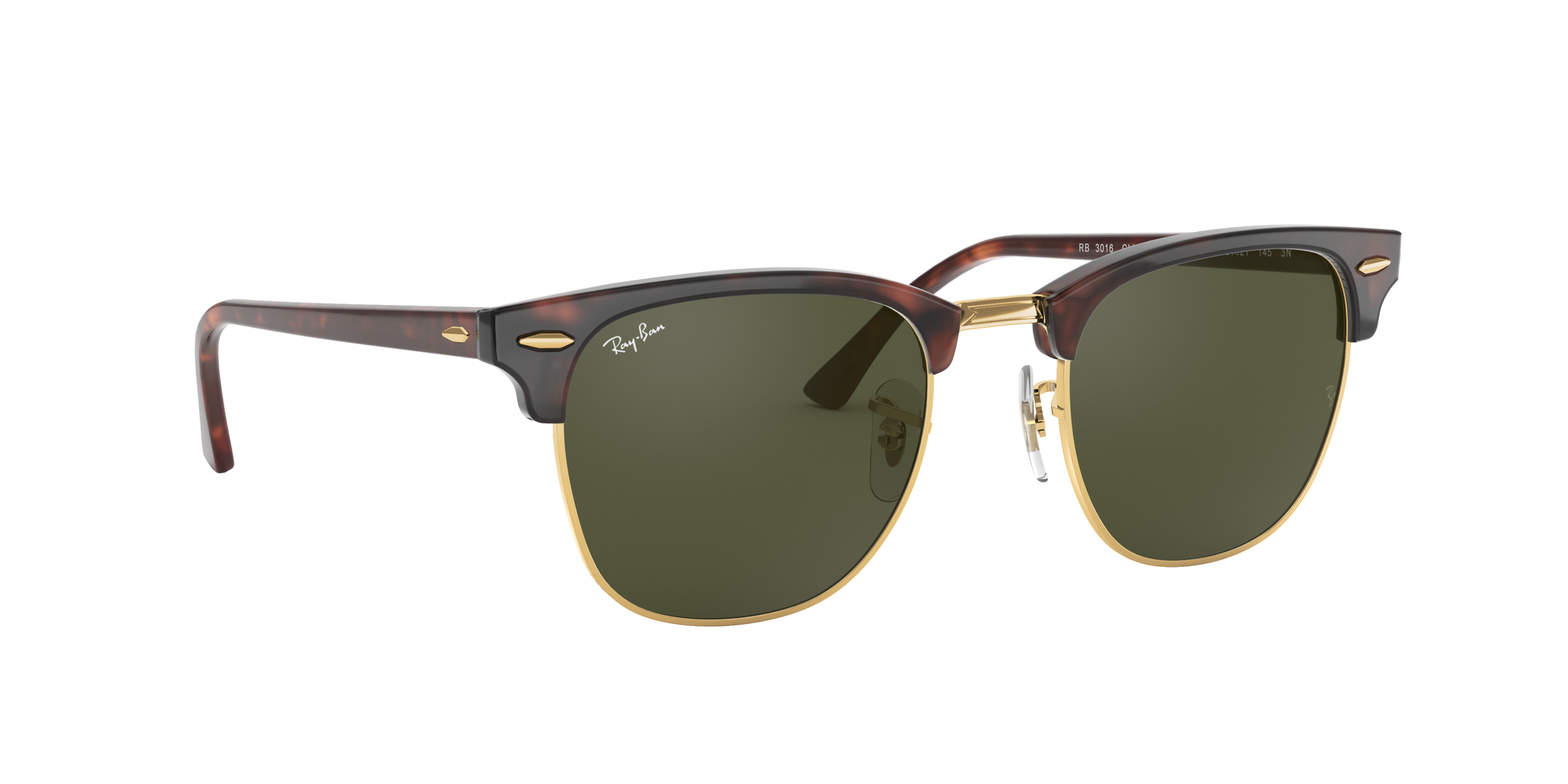 Clubmaster RB3016 49mm - Mock Tortoise On Arista