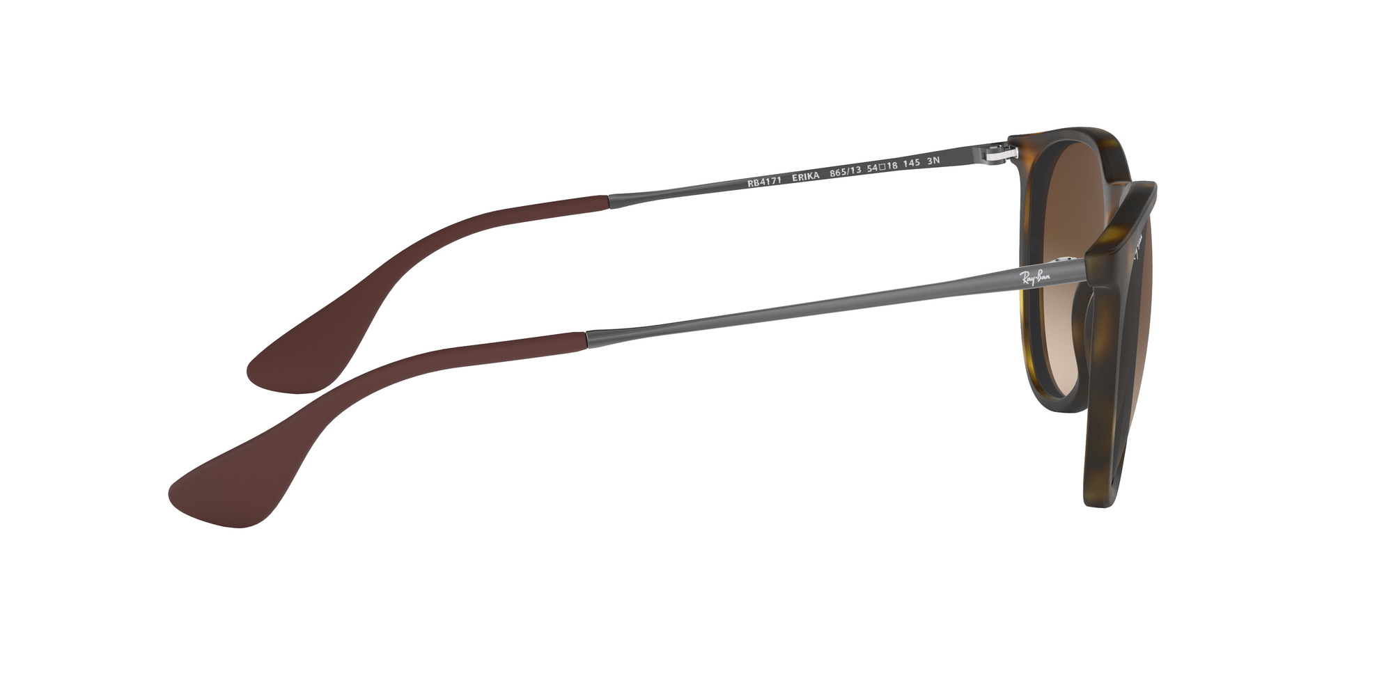 Erika RB4171 54mm - Rubber Havana