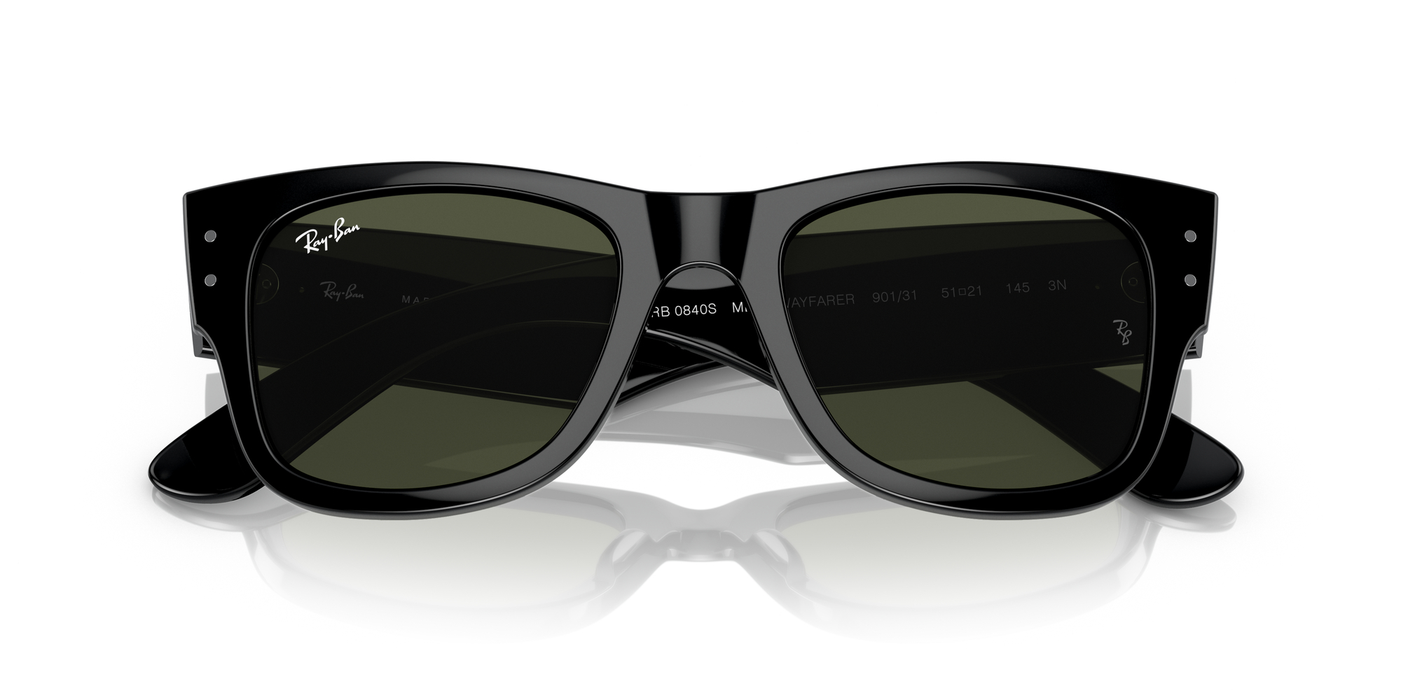 Mega Wayfarer RB0840S 51mm - Black