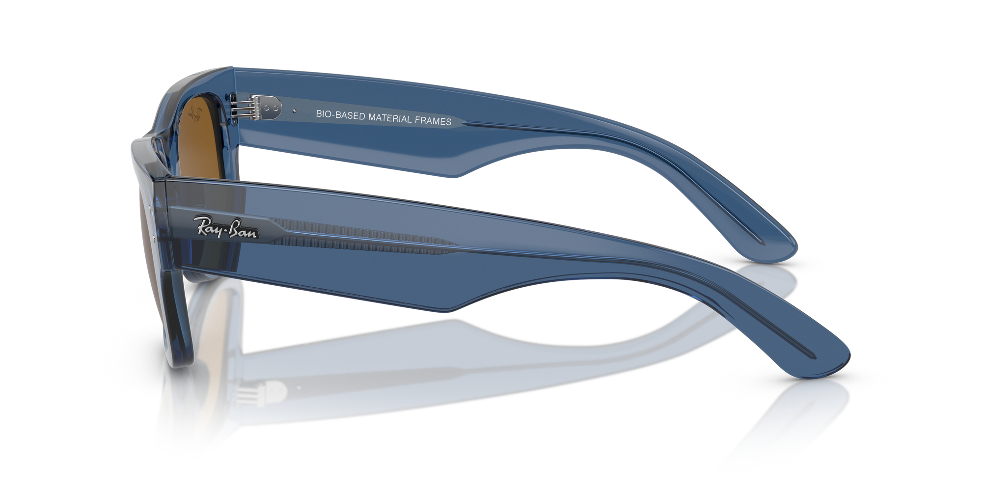 Mega Wayfarer RB0840S 51mm - Transparent Blu