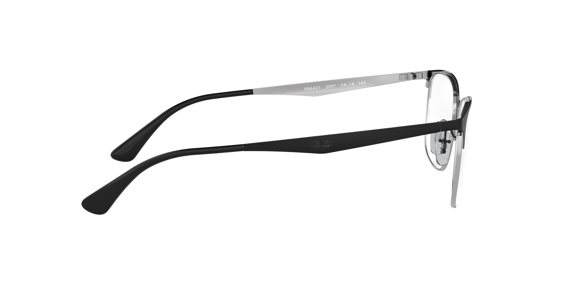 RX6421 52mm - Matte Black On Silver