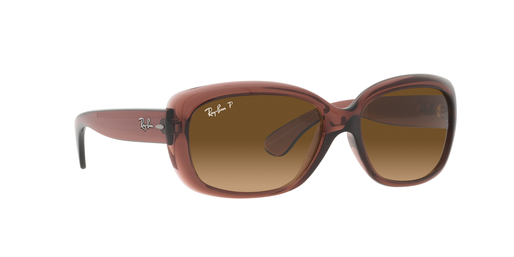 Jackie Ohh RB4101 58mm - Transparent Dark Brown