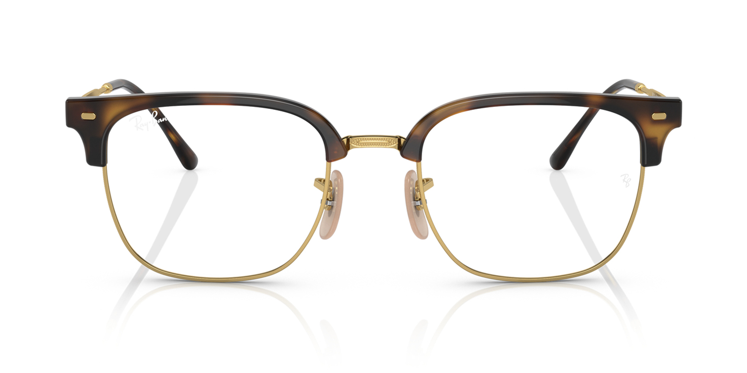 New Clubmaster Optics RX7216 51mm - Havana On Arista