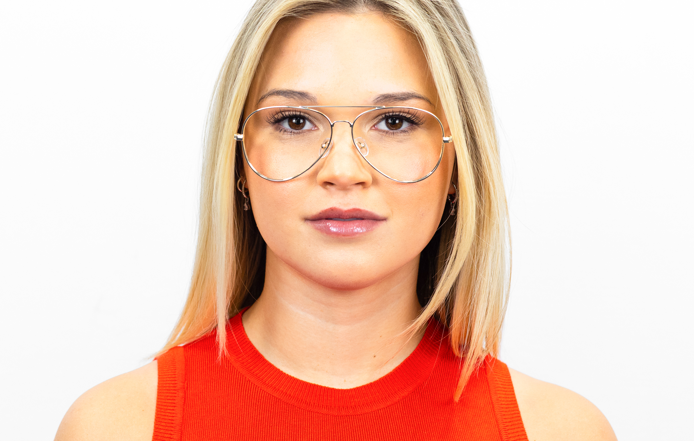 Maverick - Shiny Silver - Glasses