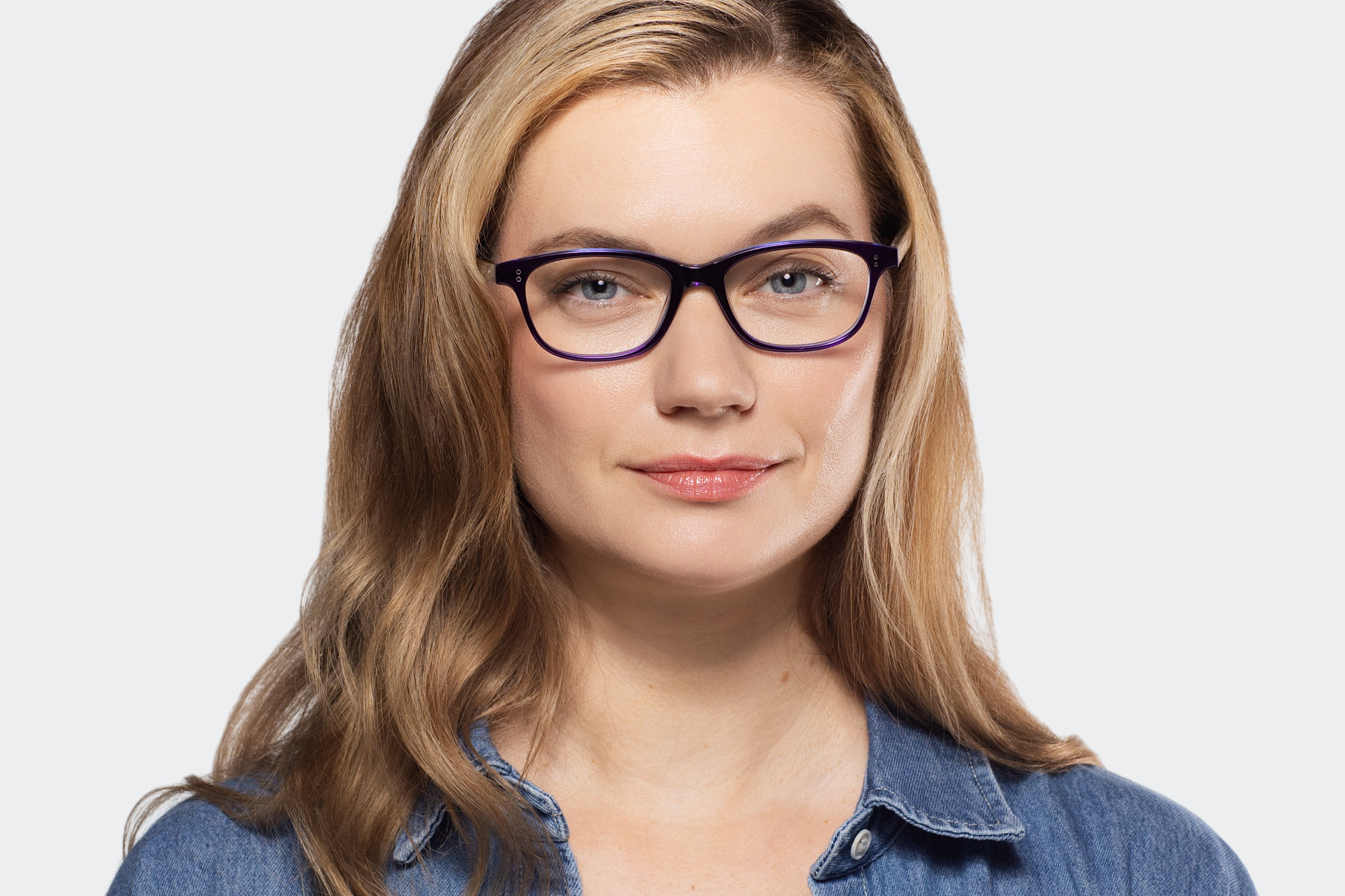 Madison - Blue Crystal Laminate - Glasses