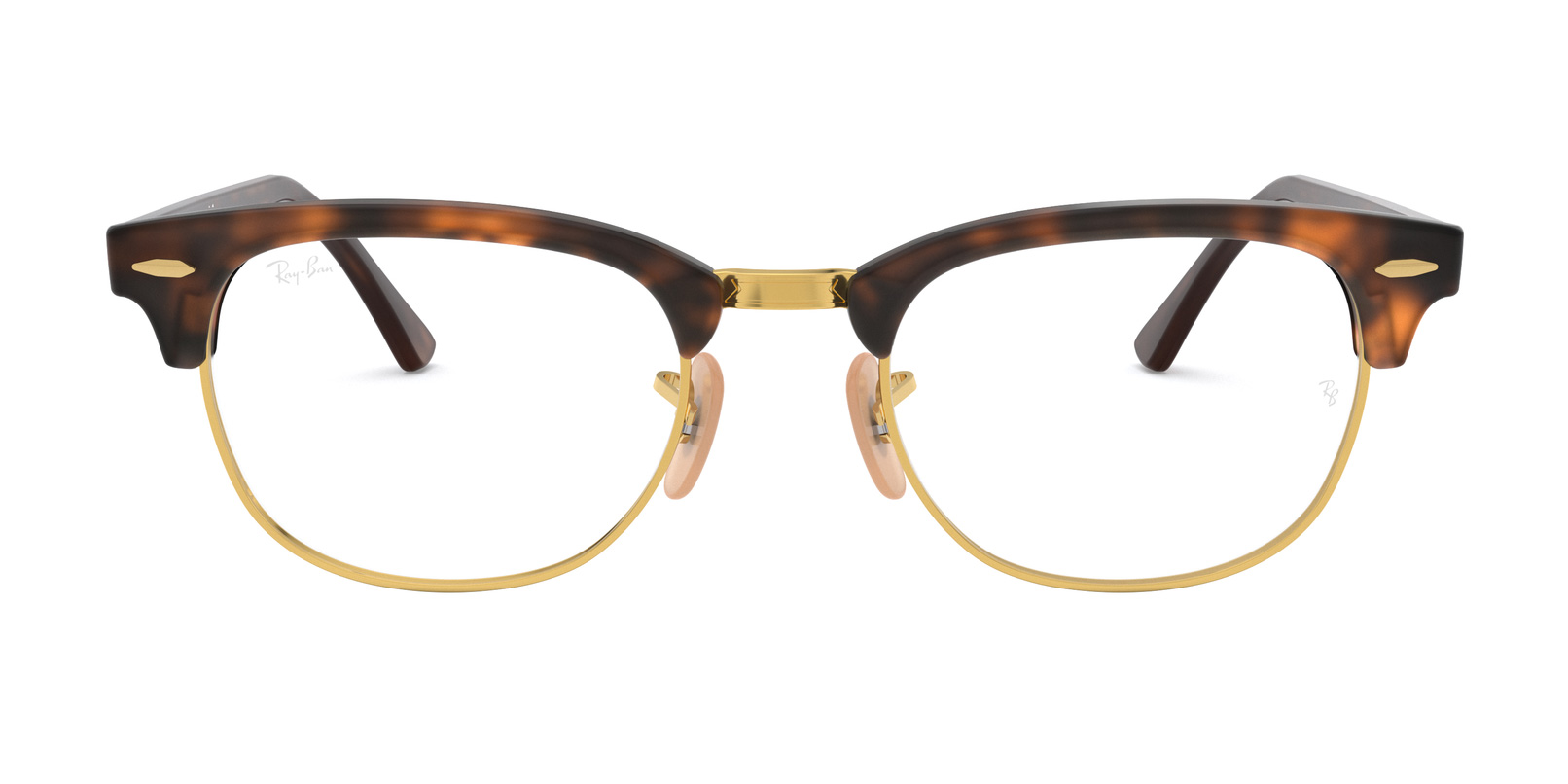 Clubmaster Optics RX5154 53mm - Red Havana