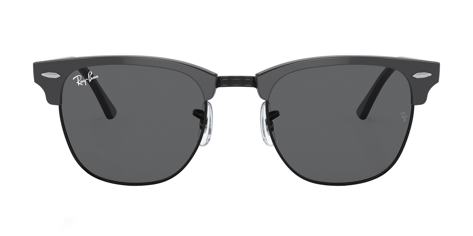Clubmaster RB3016 51mm - Grey On Black