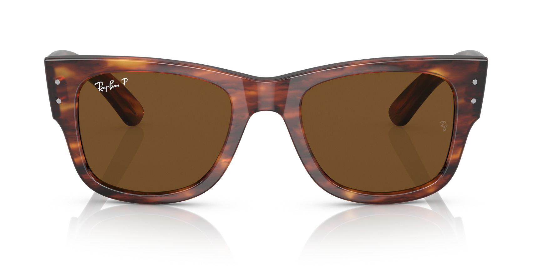 Mega Wayfarer RB0840S 51mm - Striped Havana