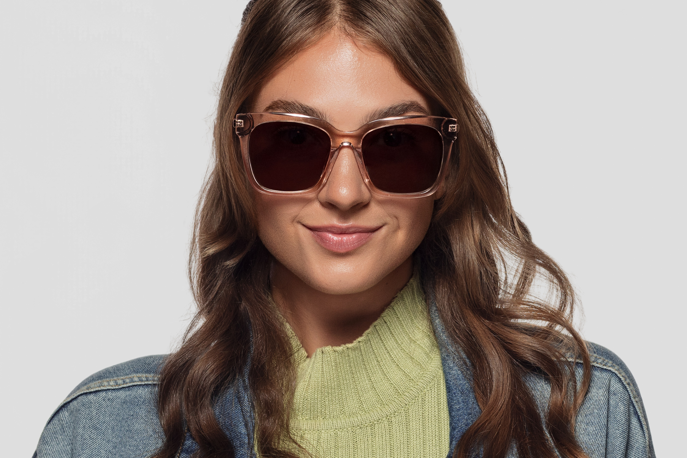Tonya - Rose Crystal - Sunglasses