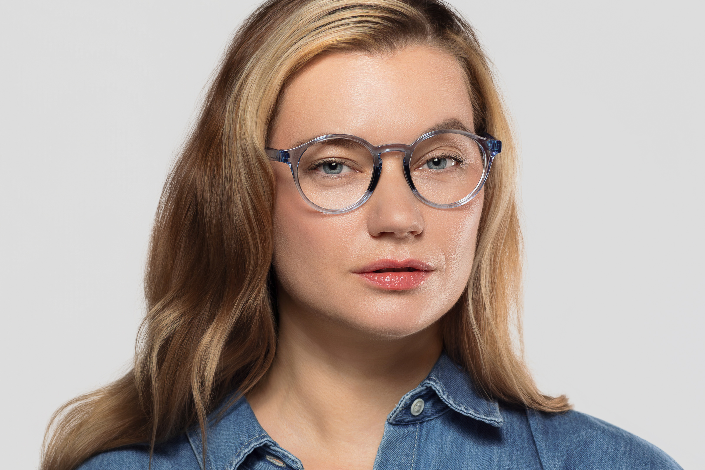 Amalfi - Crystal Blue Sunglasses