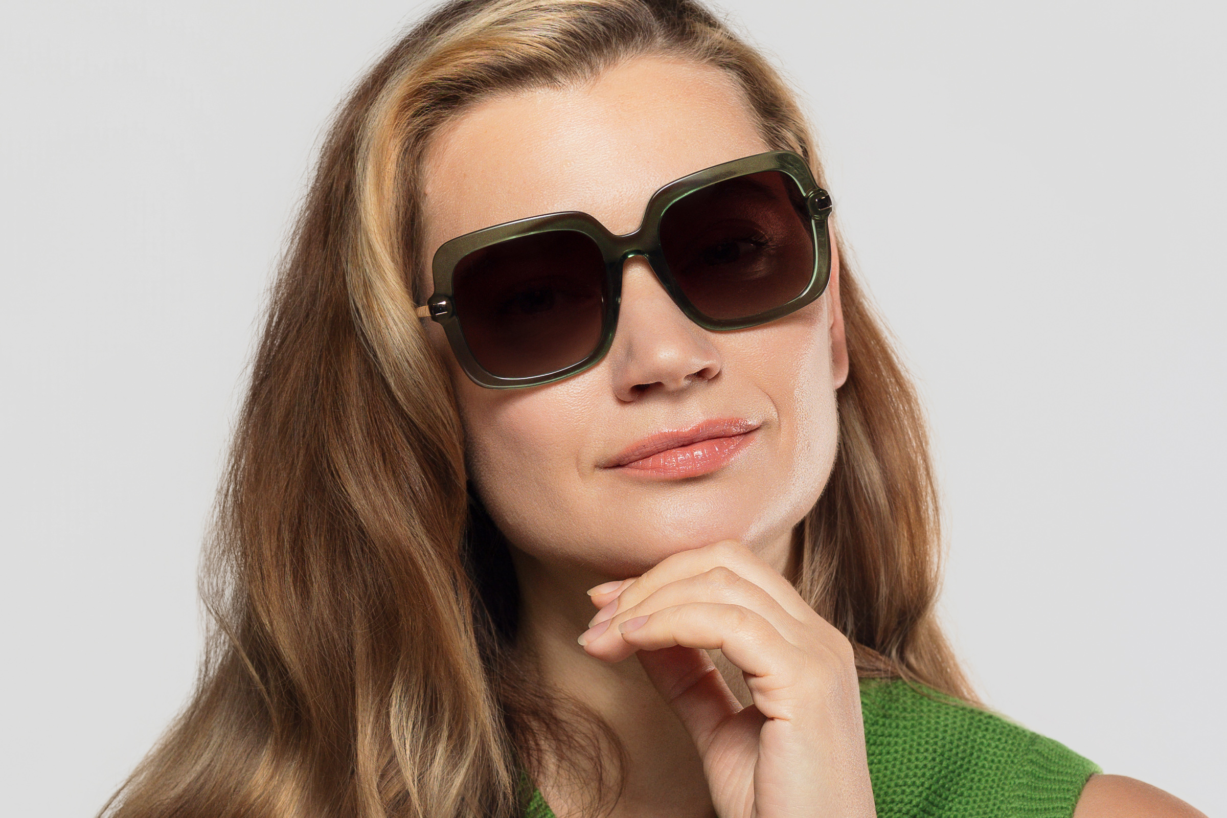 Bonnie - Pink Tortoise - Sunglasses