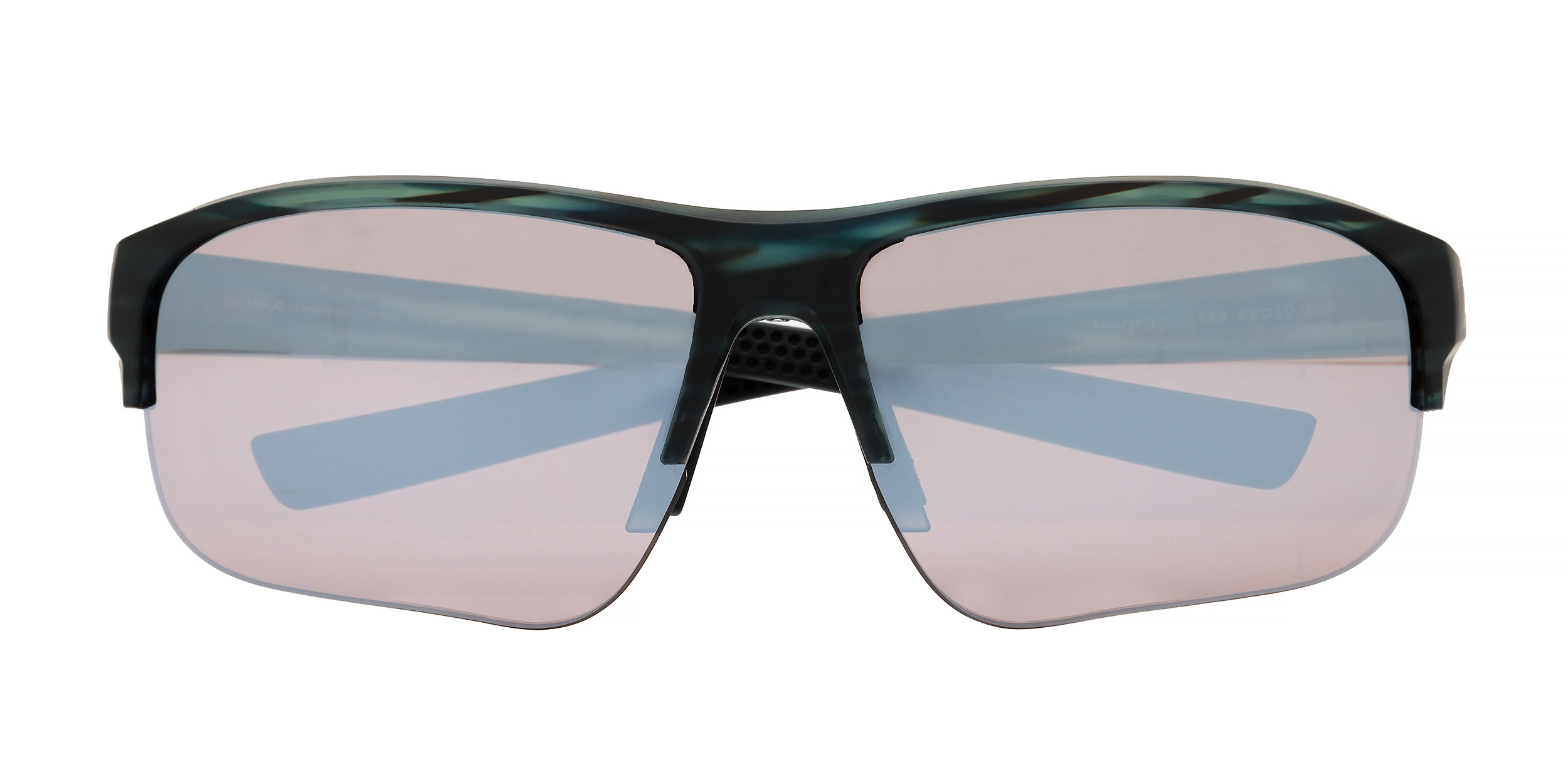 Stingray - Rubberized Green Striped Brown