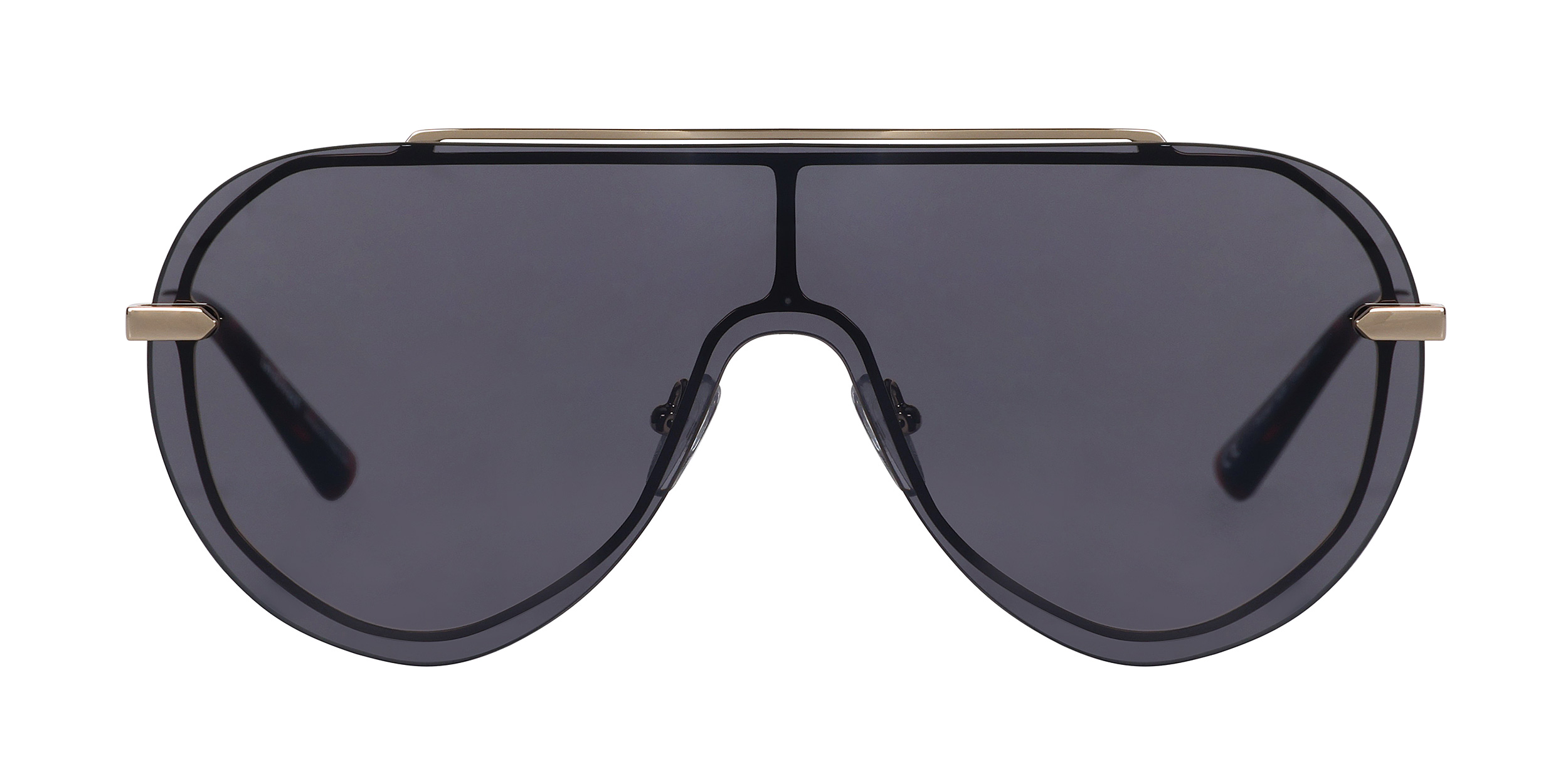 Susan - Shiny Gold - Grey Lenses