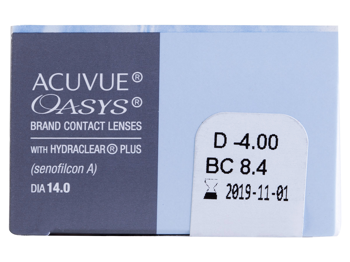 Acuvue Oasys 12 Pack - Hydraclear Plus 12 Pack | LensDirect
