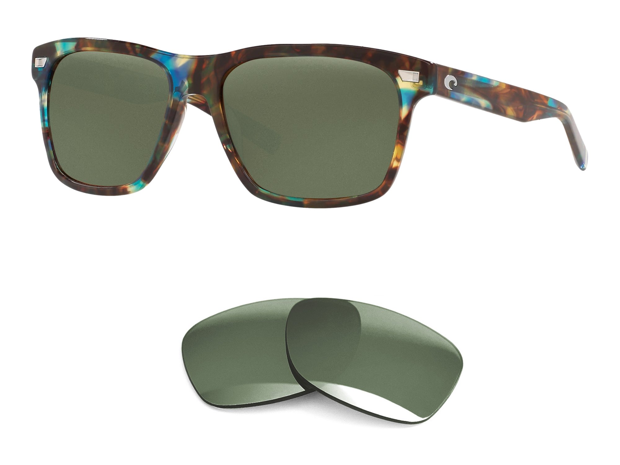 RGB.Beta Replacement Lenses For-Costa Del Mar Fernandina Sunglasses Options