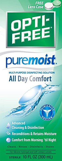 Opti-Free pure moist 10 oz contact lens solution