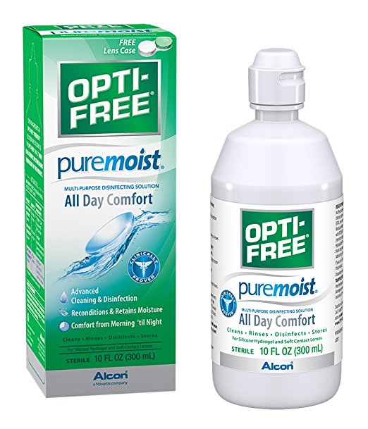 Opti-Free Pure Moist 10 oz with bottle