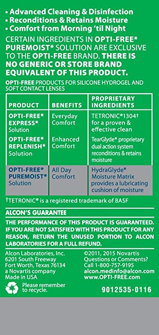opti-free puremoist 2 oz left