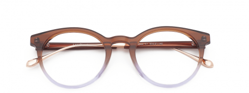 Shea - Crystal Redwood Blue Light Glasses
