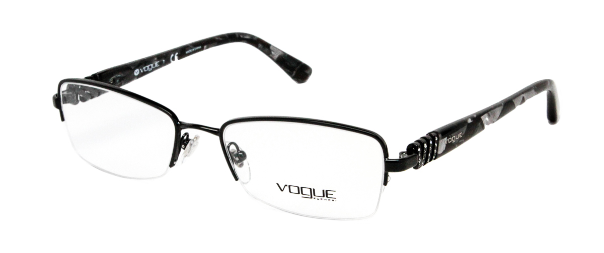 Vogue Vo3813b Black Glasses for Women LensDirect