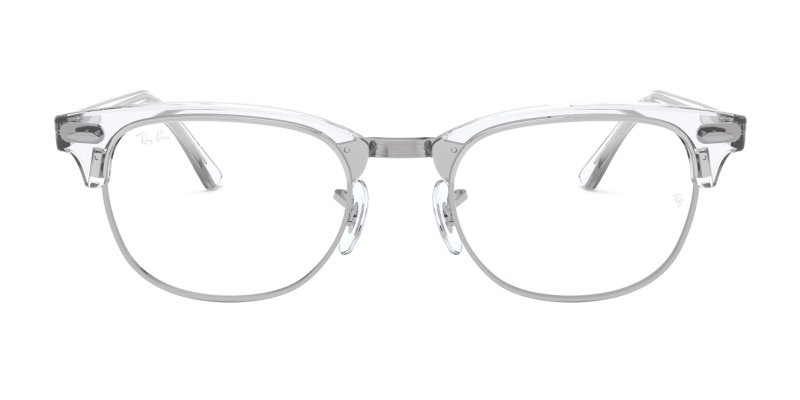 Clubmaster Optics RX5154 51mm - White Transparent
