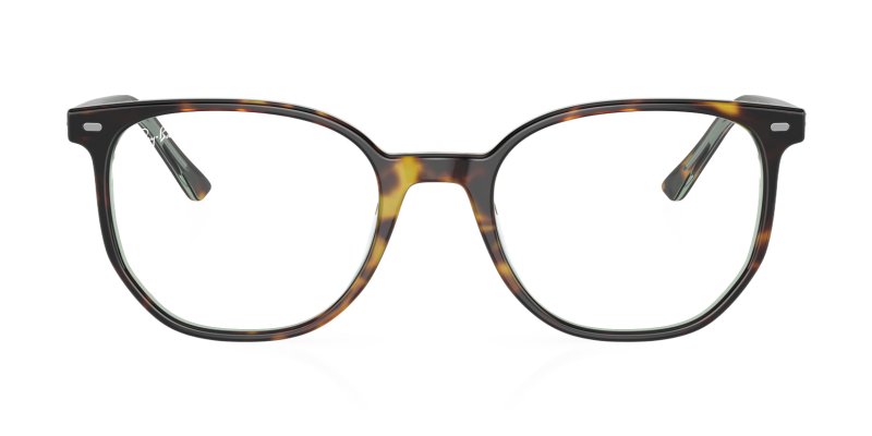 Elliot Optics RX5397 52mm - Havana On Transparent Green